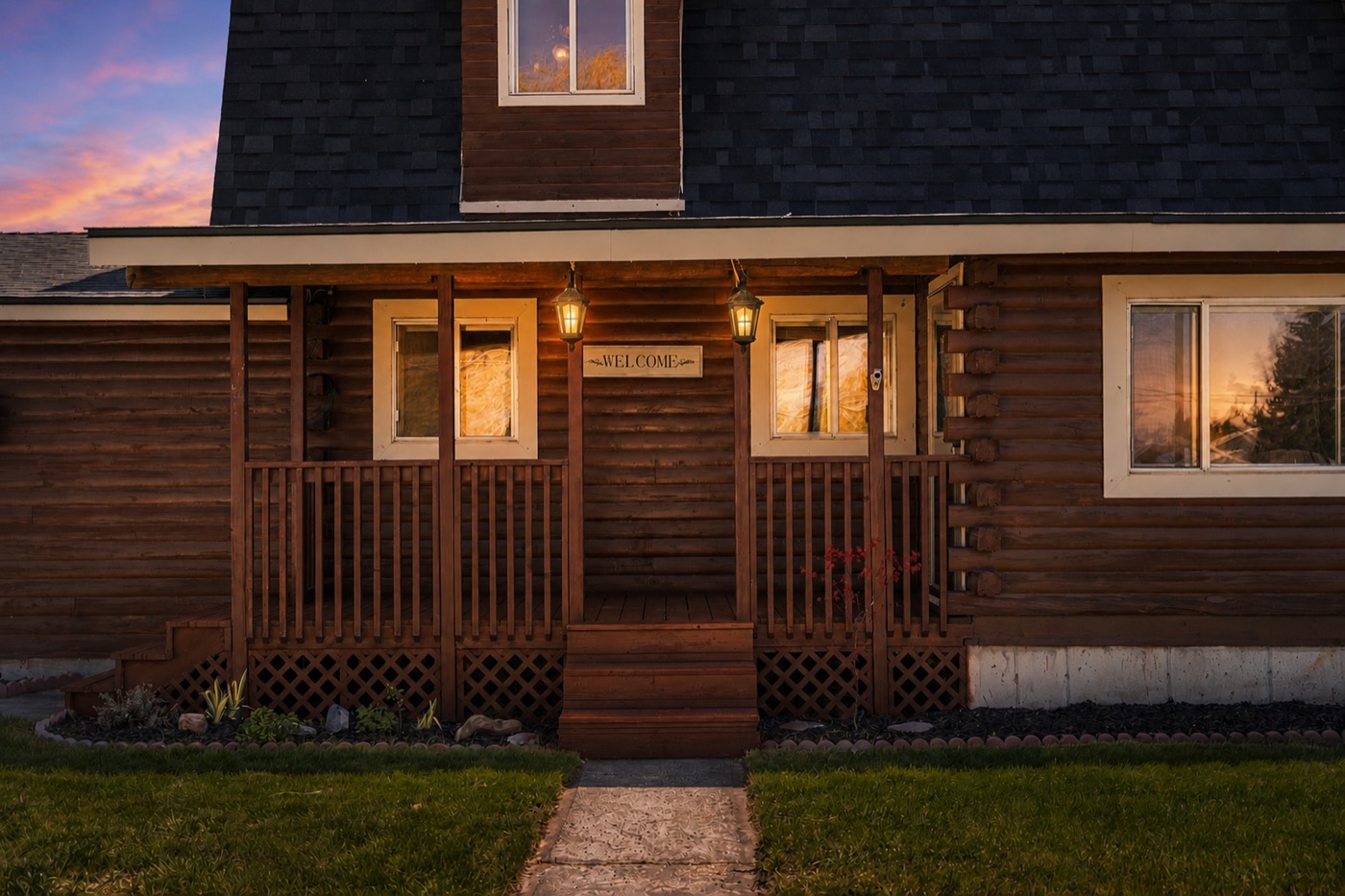 Front Porch at Twilight